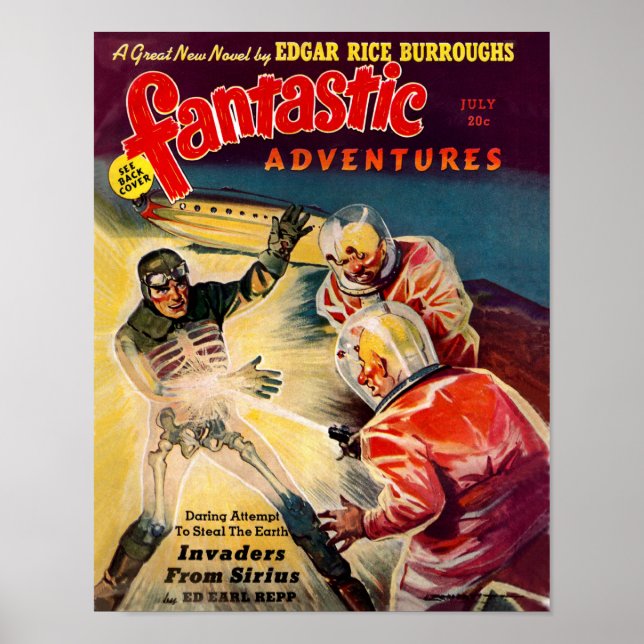 Fantastiskt Äventyr #2 Poster (Framsidan)