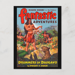 Fantastiskt Äventyr v05 n03 (mars 1943)_Pulp Art Vykort