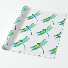 Fantastiskt drakpresentbyte presentpapper