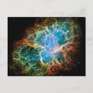 Fantastiskt foto av Crab Nebula Vykort