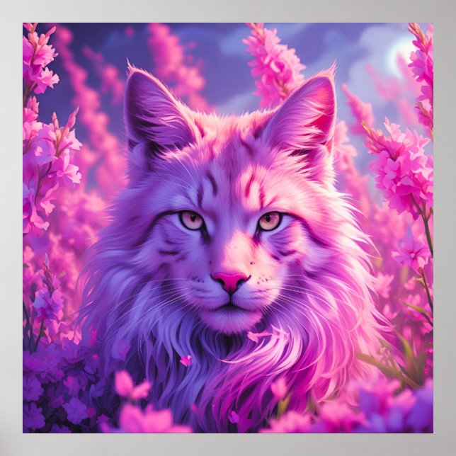 Fantastiskt kattplakat | Hem & Presentidéer Poster (Framsidan)