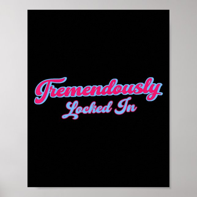 Fantastiskt låst i en fin offert poster (Framsidan)