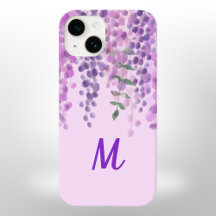 Fantastiskt lätt Lila Vattenfärgsutseende Wisteria
