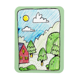 Fantastiskt liggande magnet