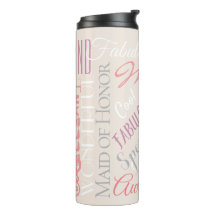 Fantastiskt Maid of honor personalize Fabulous Ord