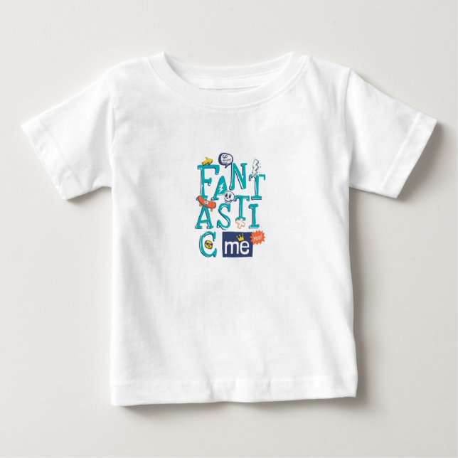 Fantastiskt Me Kids T-Shirt Design (Framsida)