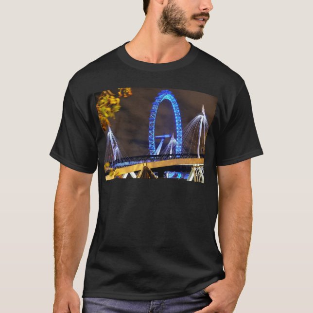 Fantastiskt! Millennium Wheel London Tee Shirt (Framsida)