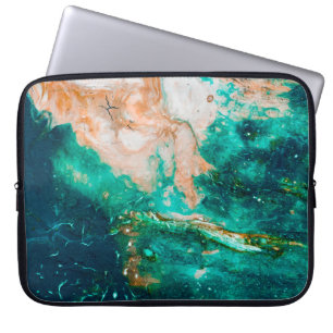 Fantastiskt Mönster av abstrakten Färg och färg,b Laptop Fodral