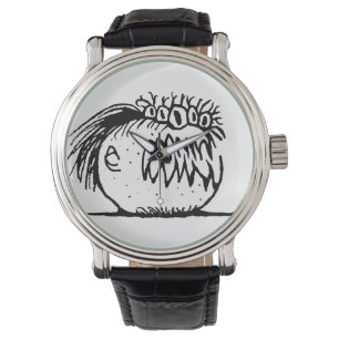 Fantastiskt monster teckning armbandsur