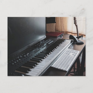 Fantastiskt piano vykort