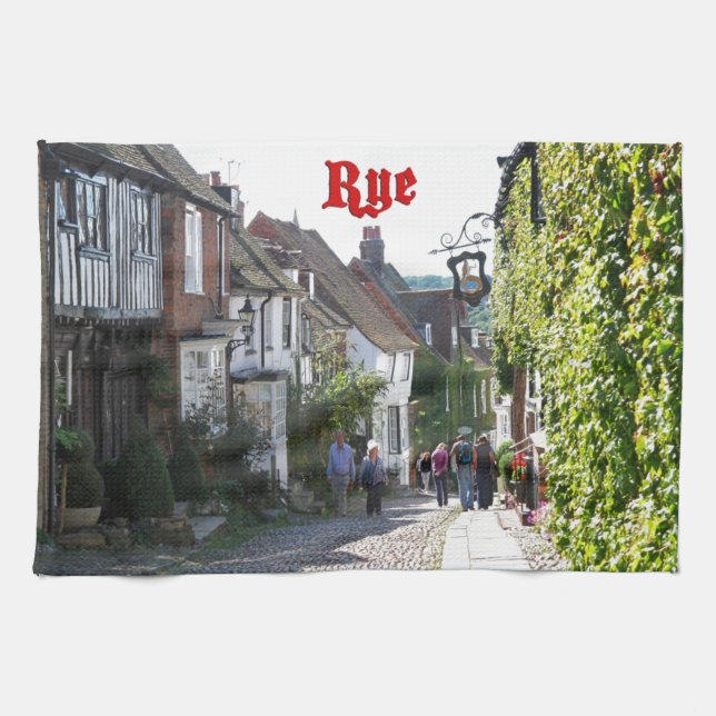 Fantastiskt! Rye England Kökshandduk (Horisontell)