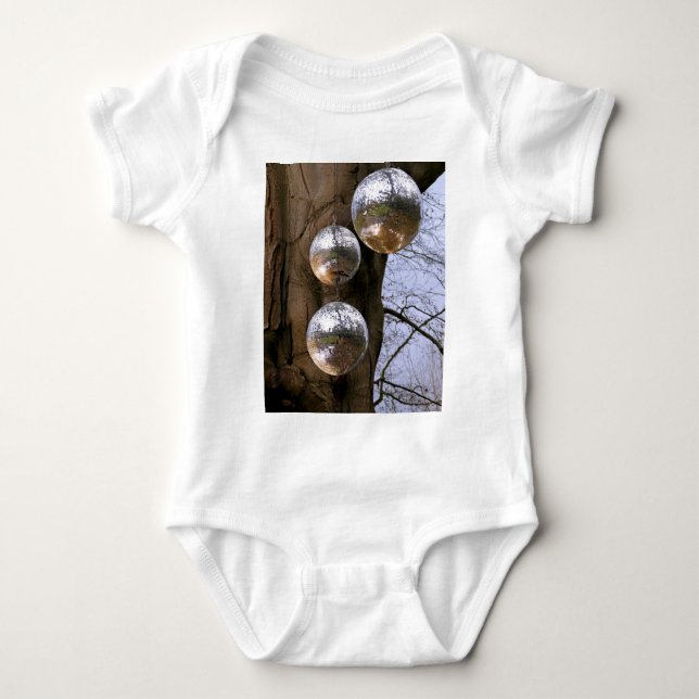 Fantastiskt! Spegel Bollar Tee Shirt (Framsida)