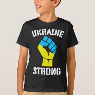 Fantastiskt Stöd Ukraina Stark Stolthet - Ukraina T Shirt