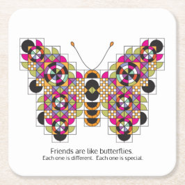 Fantastiskt underlägg för mönster för papper kvadrat