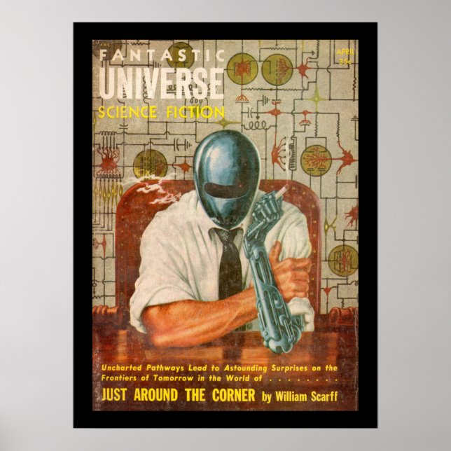 Fantastiskt Universe v03 n03 (1955-04.Kung-Storlek Poster (Framsidan)
