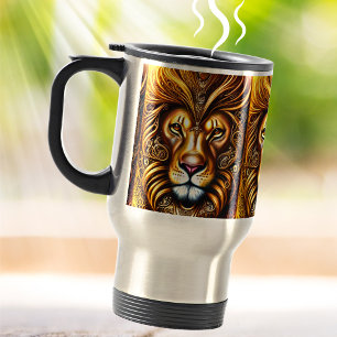 Fantastiskt vacker Golden Lejon Resemugg