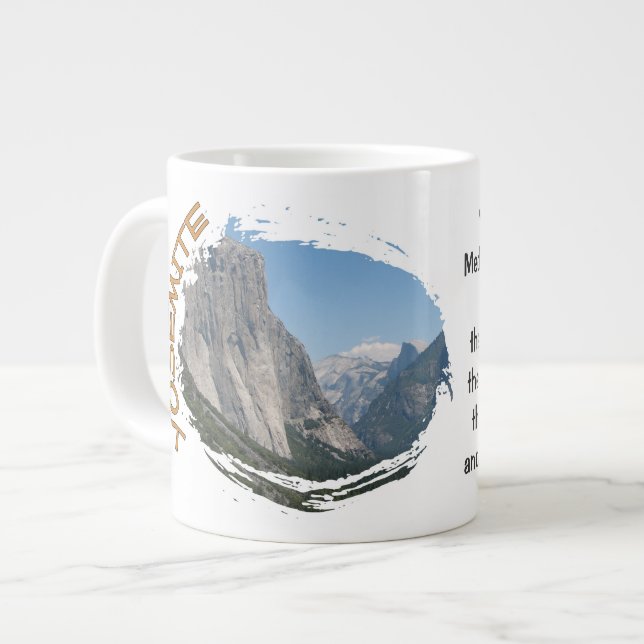 Fantastiskt Yosemite Jumbo Mugg! Mugg (Framsida vänster)