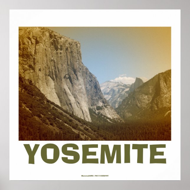 Fantastiskt Yosemite Poster! Poster (Framsidan)