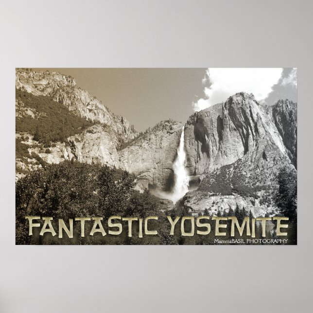 Fantastiskt Yosemite Poster! Poster (Framsidan)