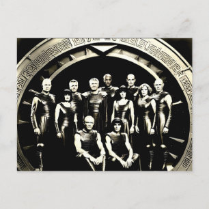 Fantasy 1920 s Photo Thule Society Homeworld SG-47 Vykort