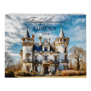 Fantasy Abandoned Fransk Chateaux Kalender