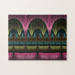 Fantasy, Abstrakt Colorful Fractal Art Pussel