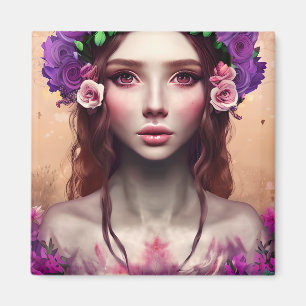 Fantasy AI Art Magnet