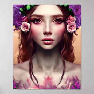 Fantasy AI Art Poster
