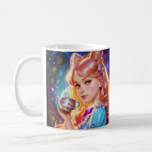 Fantasy Alice in Wonderland Kaffemugg
