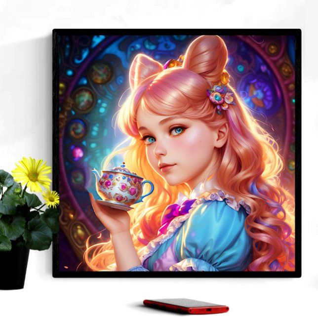 Fantasy Alice in Wonderland Tea Party Poster (Skapare uppladdad)