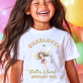 Fantasy Älv Första Vildblomma  T Shirt