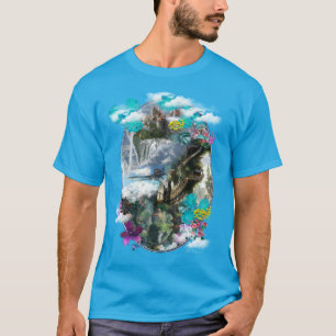 Fantasy Andra världar i molnen T Shirt