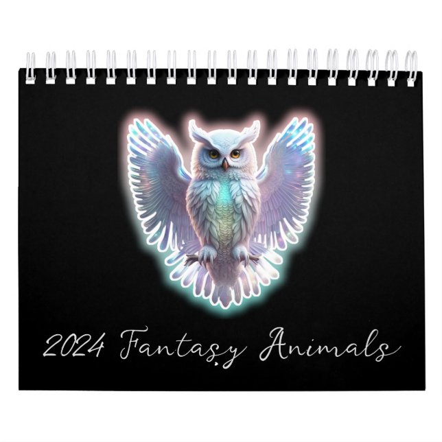 Fantasy Animals Kalender (Omslag)
