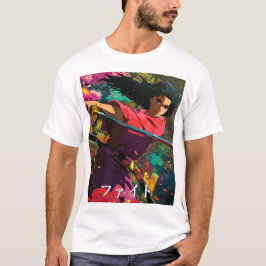 Fantasy Anime Manga Faito フ ァ イ ト Tshirt Anpassnin T Shirt
