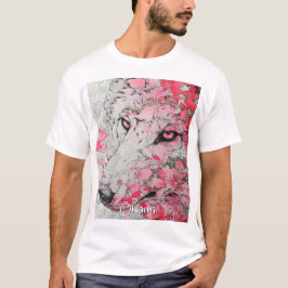 Fantasy Anime Manga Wolfe Ōkami Tshirt Anpassnings T Shirt