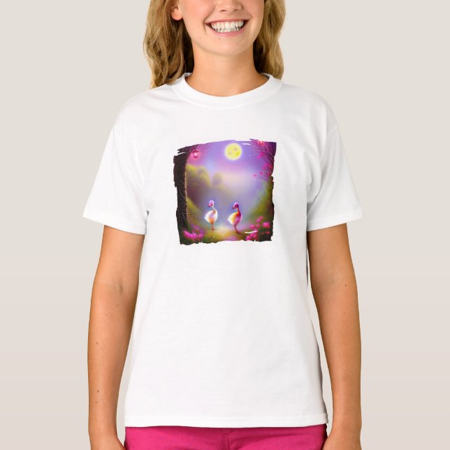 Fantasy ankungar T-Shirt (Framsida)
