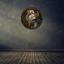 Fantasy Antik Steampunk Pestarbetare Kugghjul
