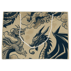 Fantasy Antiqued Dragons