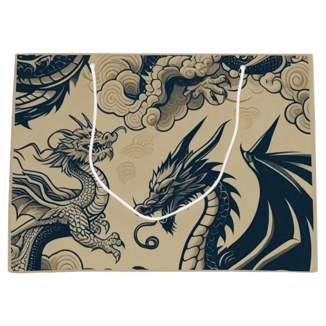Fantasy Antiqued Dragons (Framsidan)