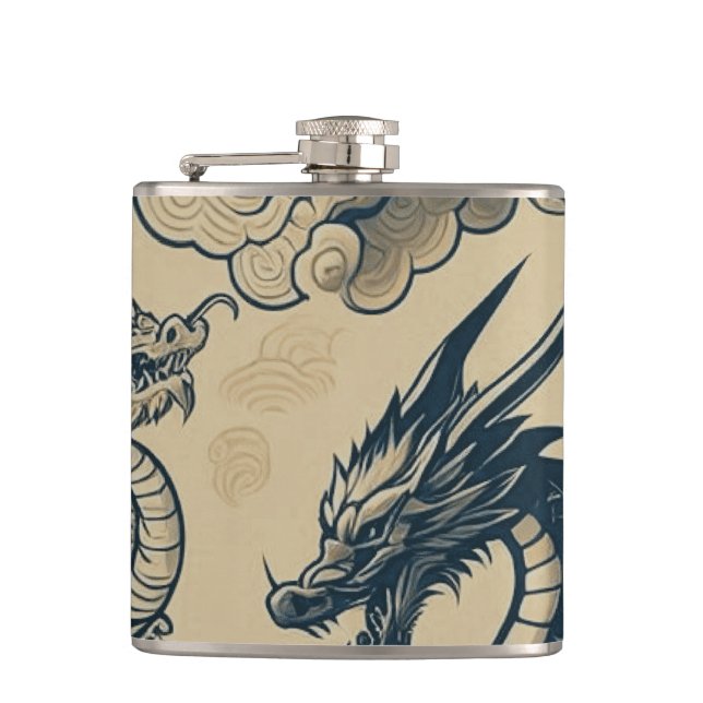 Fantasy Antiqued Dragons Fickplunta (Framsidan)