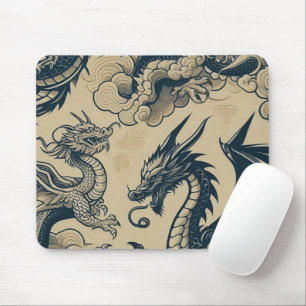 Fantasy Antiqued Dragons Musmatta