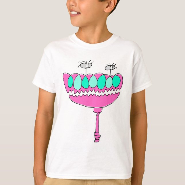 Fantasy antropomorphous monster teckning t shirt (Framsida)
