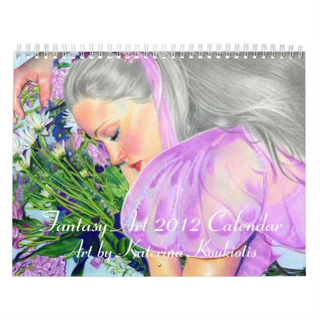 Fantasy Art 2012 Calendar Kalender (Omslag)