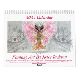 Fantasy Art av Joyce Jackson 2025 Calendar Kalender