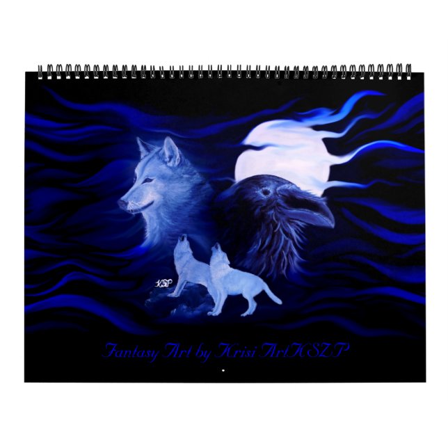 Fantasy Art av Krisi ArtKSZP Kalender (Omslag)