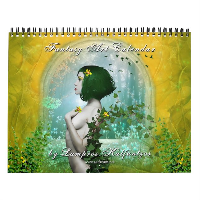 Fantasy Art Calendar Kalender (Omslag)