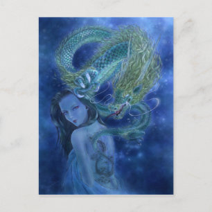 Fantasy Art Postcard - Dragon Lore Vykort