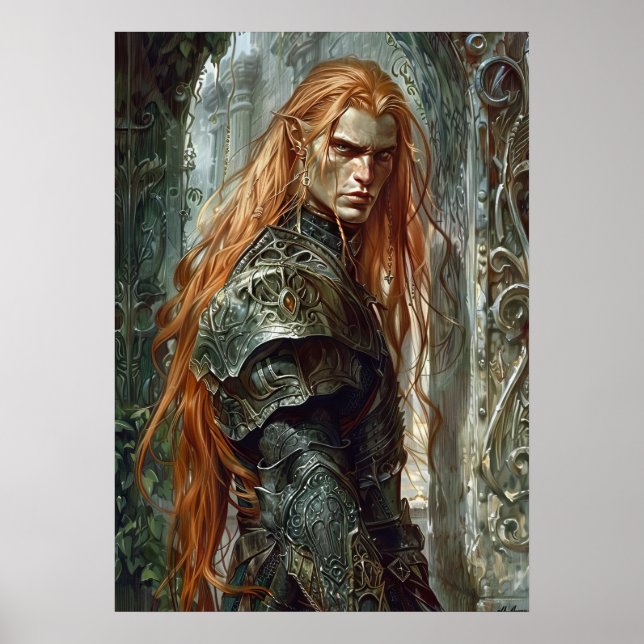 Fantasy Art Poster för Magic: Insamlingskortet M (Framsidan)