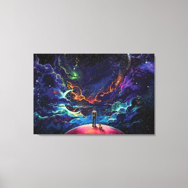 Fantasy Art Premium Wrapped Canvas (glapp) (Framsida)