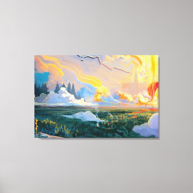 Fantasy art Premium Wrapped Canvas (glapp) (Framsida)